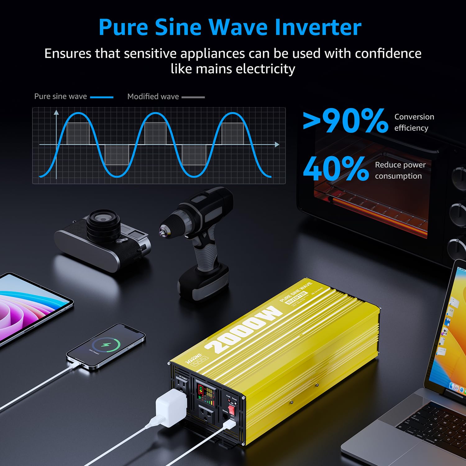 XWJNE remote controller demonstrated for convenient distance monitoring