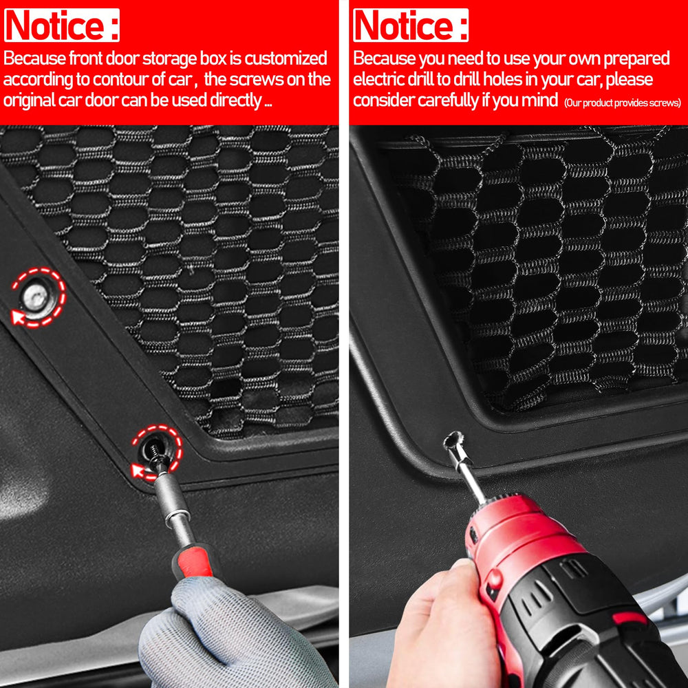 XWQZ door pocket provides protection against scuffs on Bronco doors