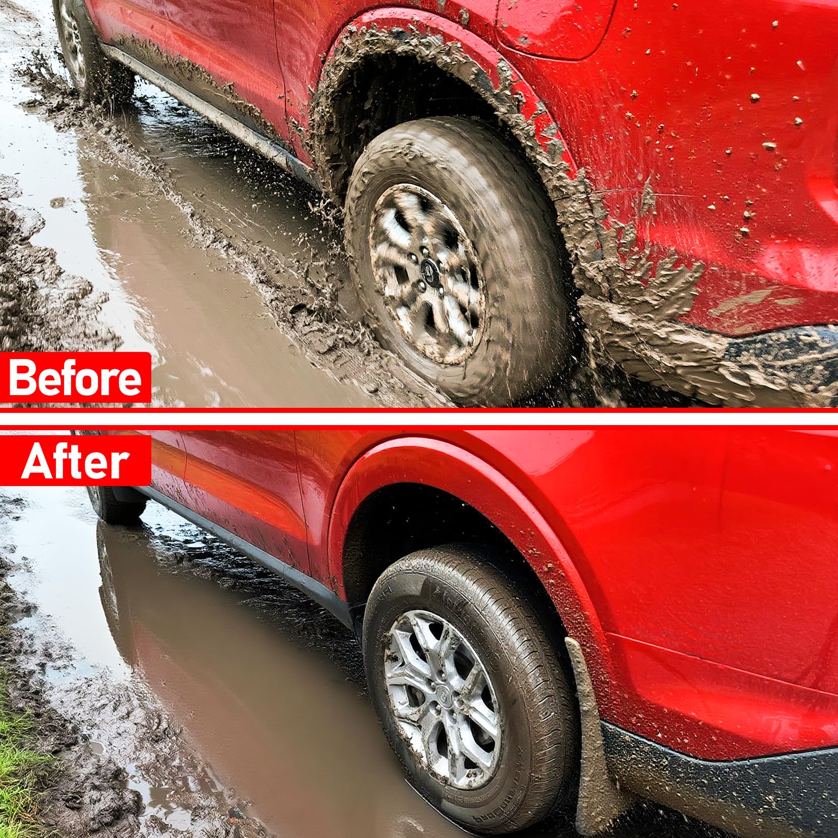 XWQZ mud flaps front right Maverick shield wheel wells from spray and debris