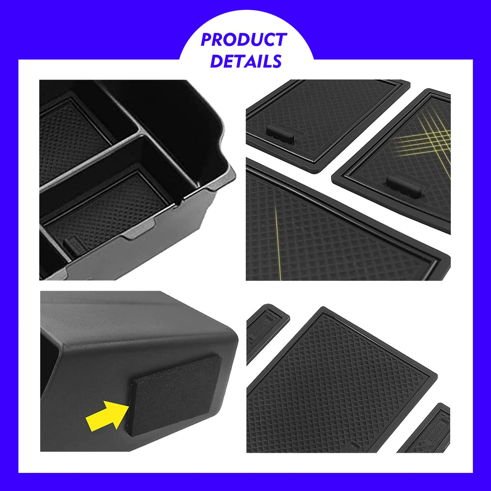XXCIWP Dedicated compartments for coins, wallets, phones and more.