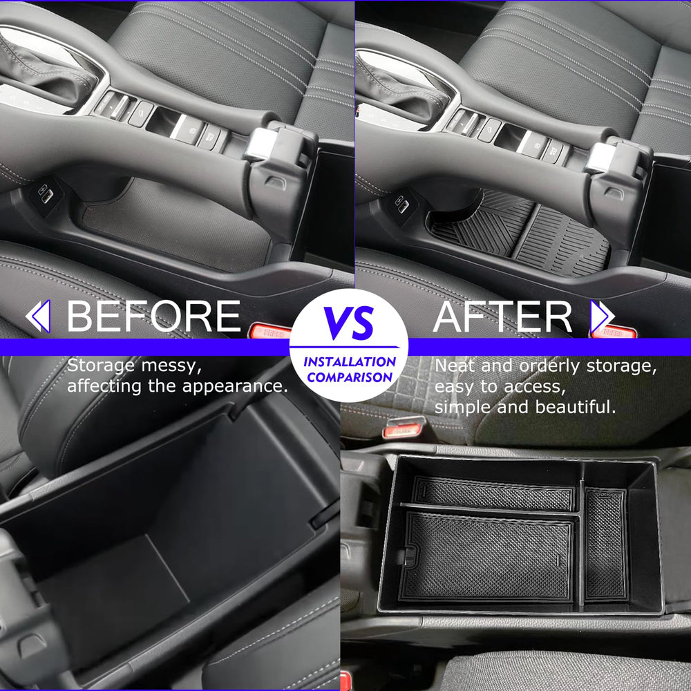 XXCIWP center-console tray non-slip bottom pads reduce noise and movement