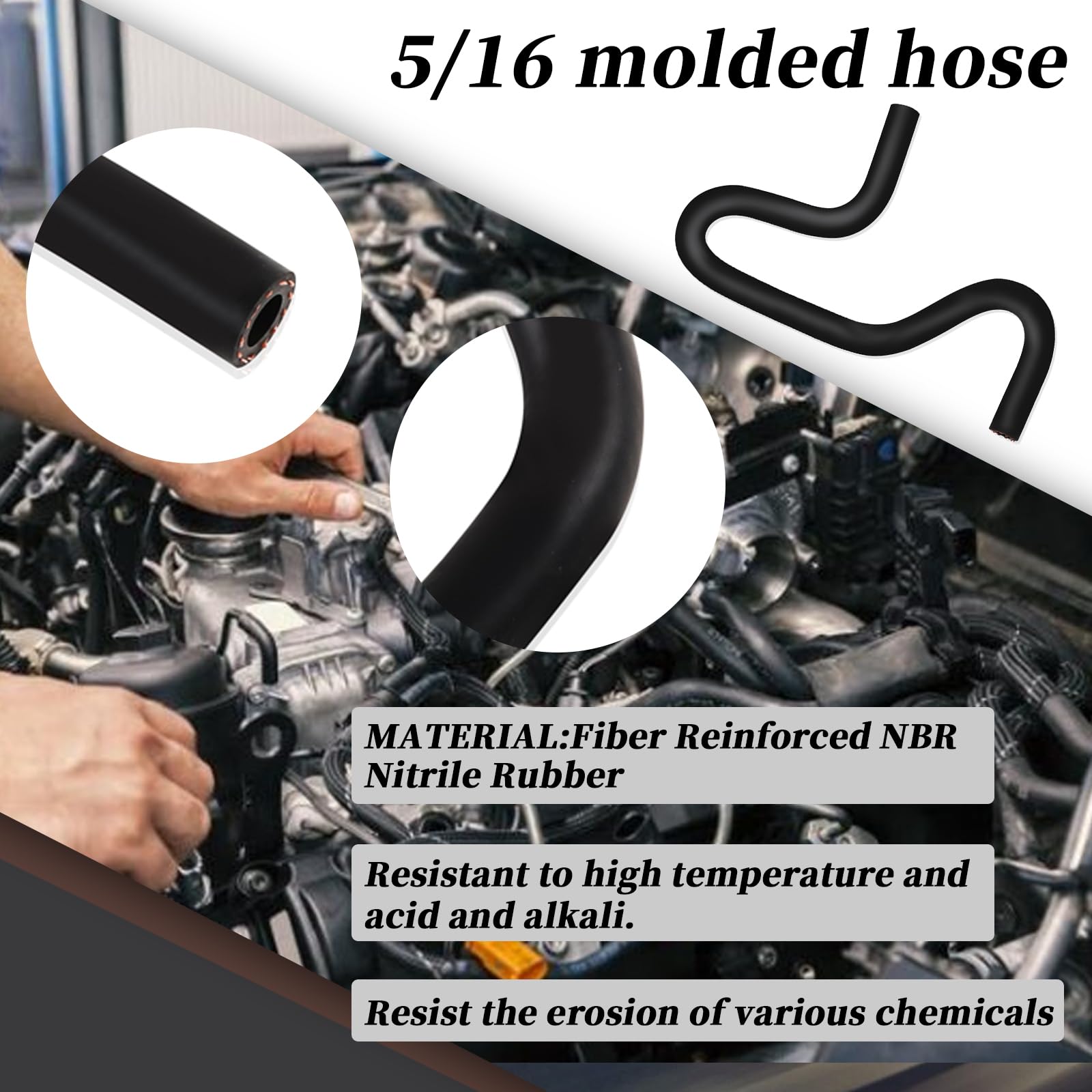 XYgdhqpt fiber reinforced rubber elbow with high temperature resistance