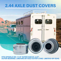 xyocx dust cap grease cover fits LM67048/15123 bearings for reliable protection