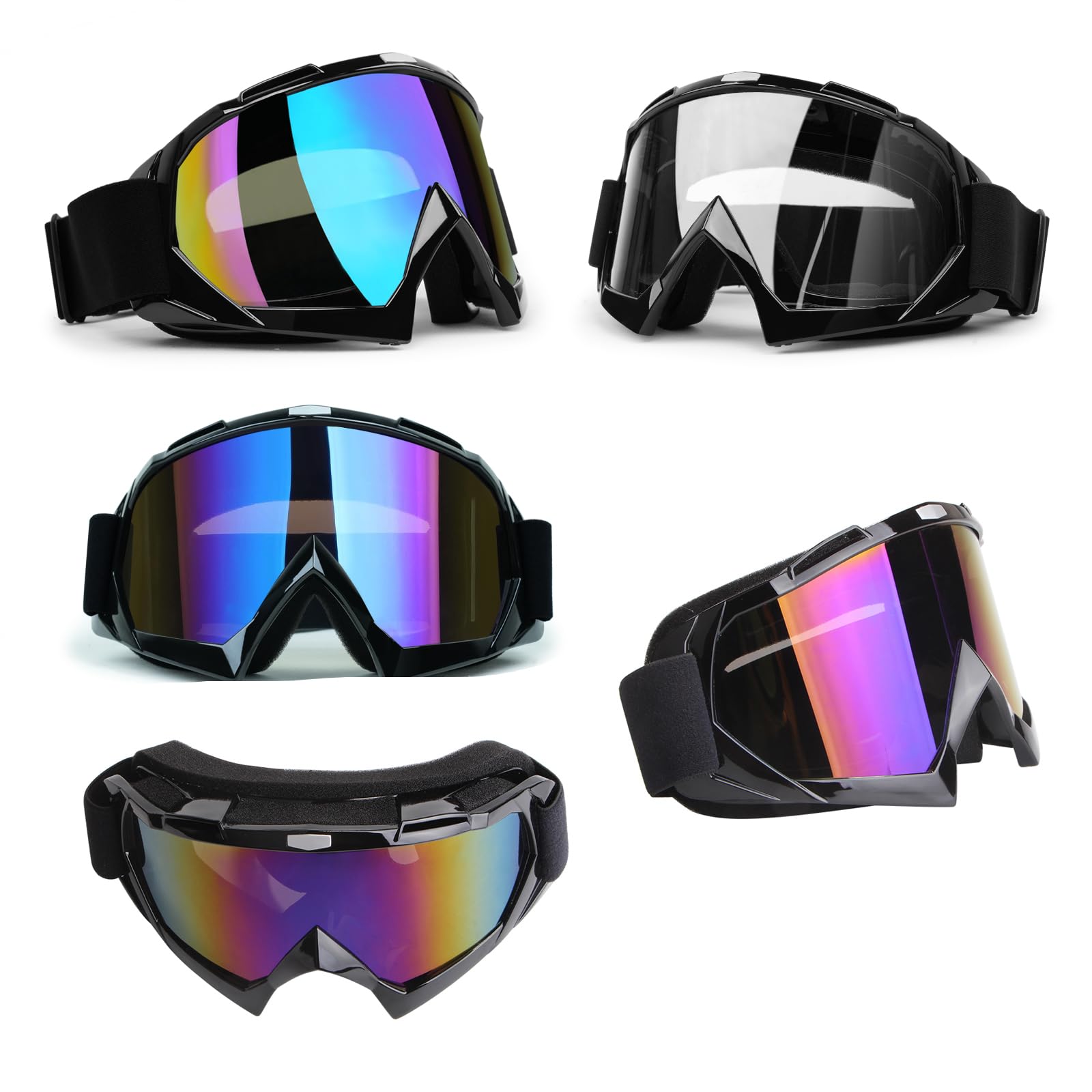 XYOP lightweight goggles at 4.9 ounces ideal for versatile powersports use.