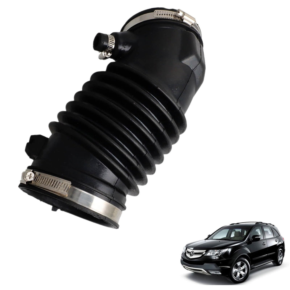 XYWZV air intake hose front view, OEM replacement for MDX improves air flow efficiency