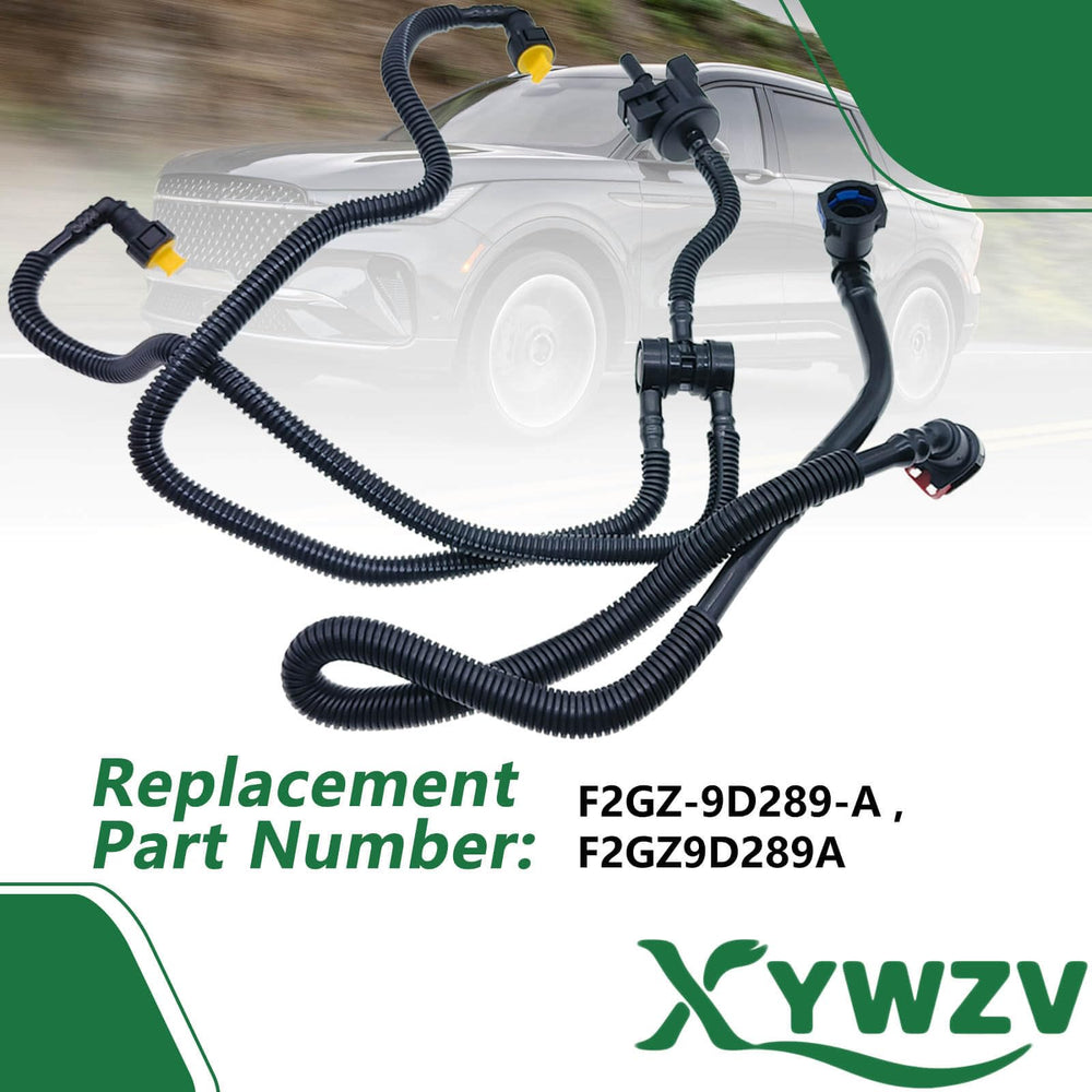 XYWZV vapor purge valve side view highlights easy hose connections for replacement