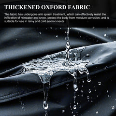 XYZCTEM cover front wheel lock-hole closeup shows anti-theft-ready design.