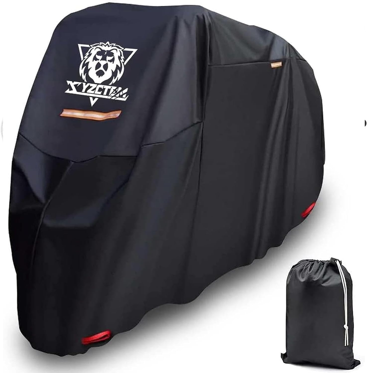 XYZCTEM motorcycle cover in waterproof Oxford fabric for durable protection