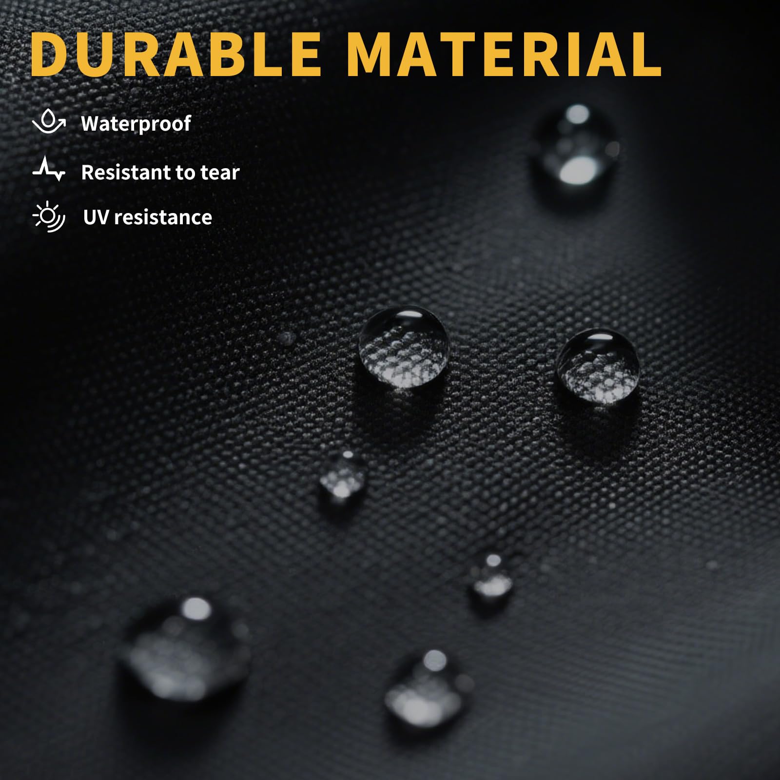 XYZCTEM UTV cover seals seams with waterproof strips to deter leaks