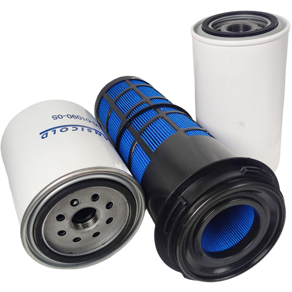 XYZIL air filter kit detail showing Carrier Reefer compatibility for easy swaps