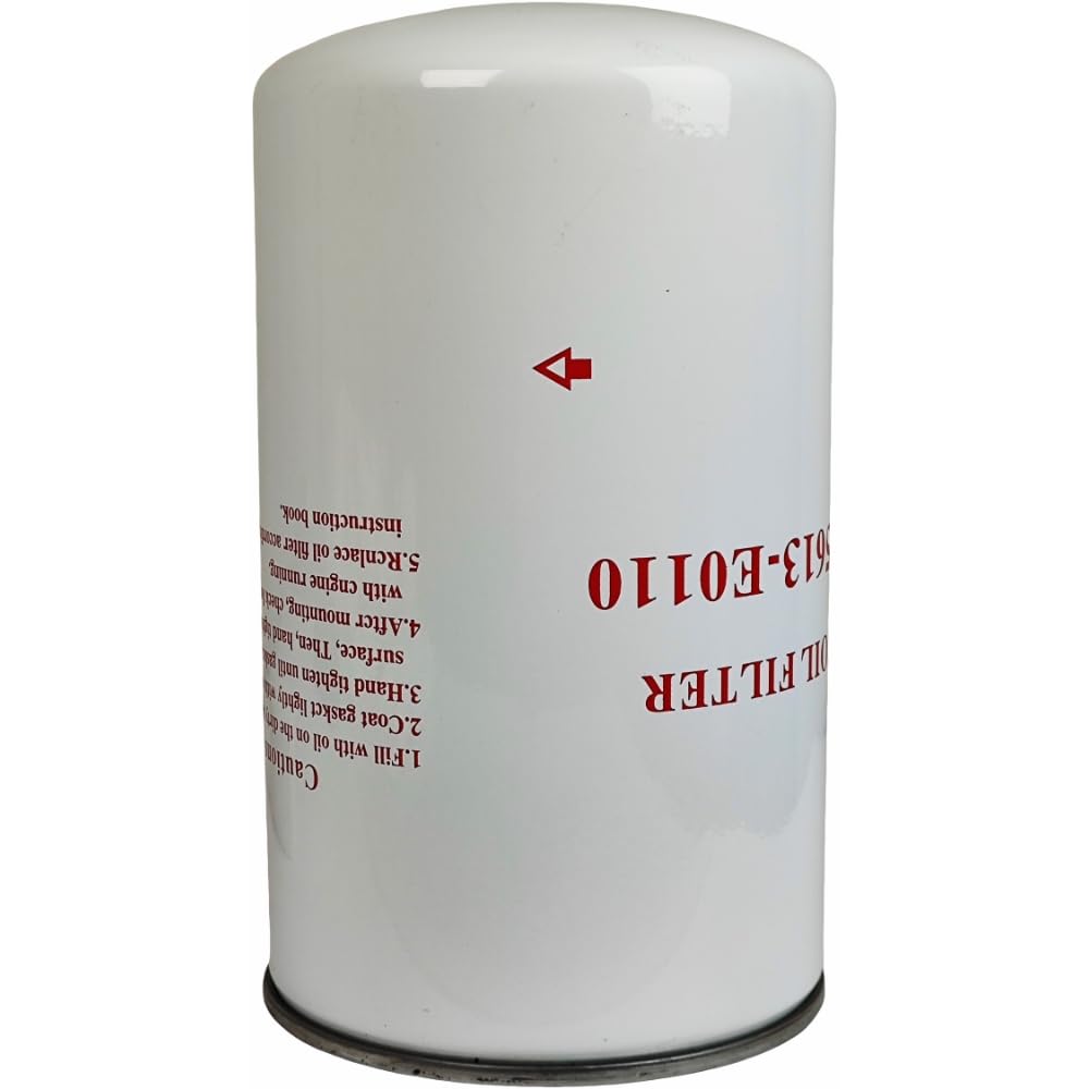 XYZIL Spin-On Lube Filter dimensions; matches proper fit for Hino 258/338.
