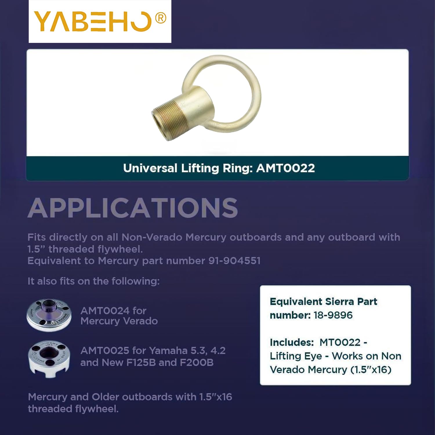 YaBeHo outboard flywheel puller in action for maintenance tasks.