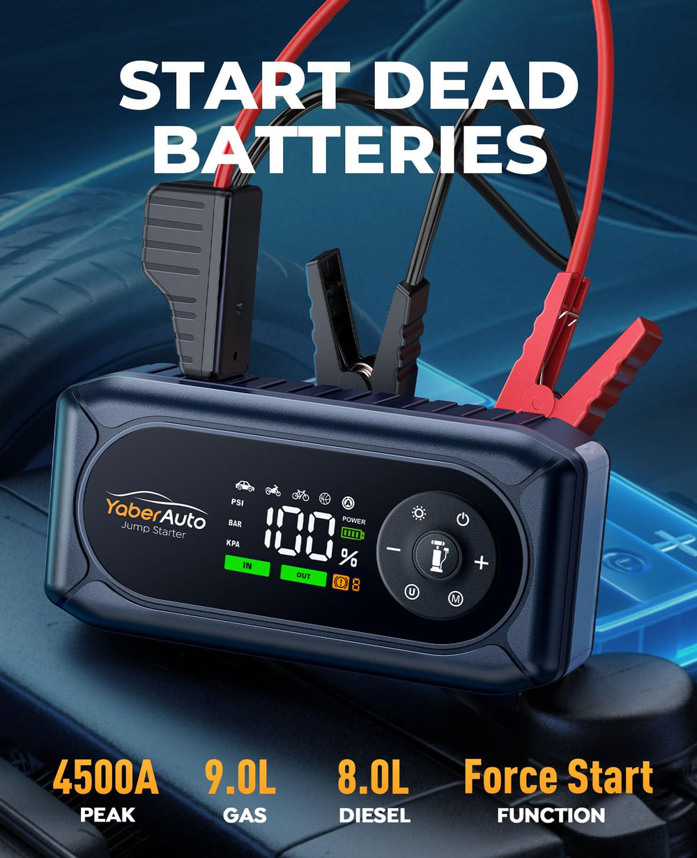 AP02 tire inflator with digital gauge shows precise pressure for safe inflation