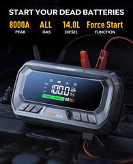 YA90 air compressor inflating a car tire with gauge reading