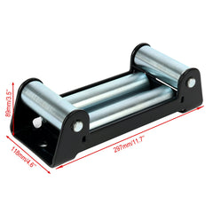 YaeKoo YaeTek 10-inch winch roller fairlead side view for rugged off-road installs.