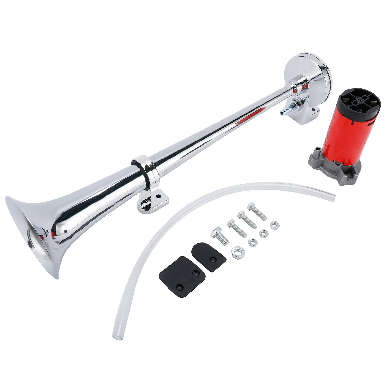 Yaetek chrome-plated zinc trumpets highlight anti-rust strength and shine