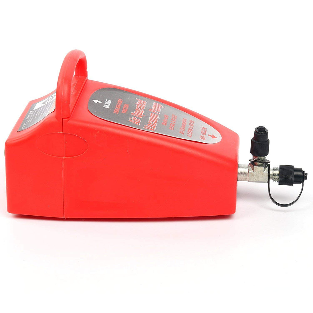 YaeTek pneumatic vacuum pump front view for automotive A/C tasks