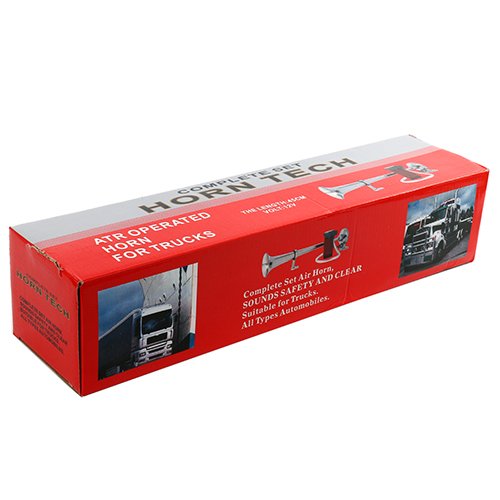 Yaetek vehicle installation-ready horn demonstrating versatile mounting possibilities