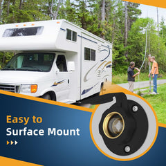 YAKADE 90-degree elbow design guides steady water flow and reduces kink
