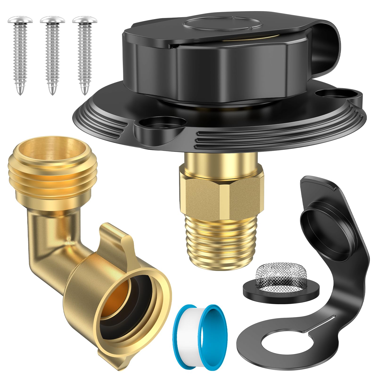YAKADE compatible threads fit most hoses and plumbing systems