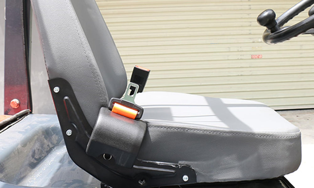 Yakitoko belt for forklift, mower, and golf cart operators