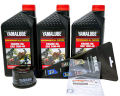 Yamaha Kodiak 700 oil change kit with OEM parts for reliable engine lubrication