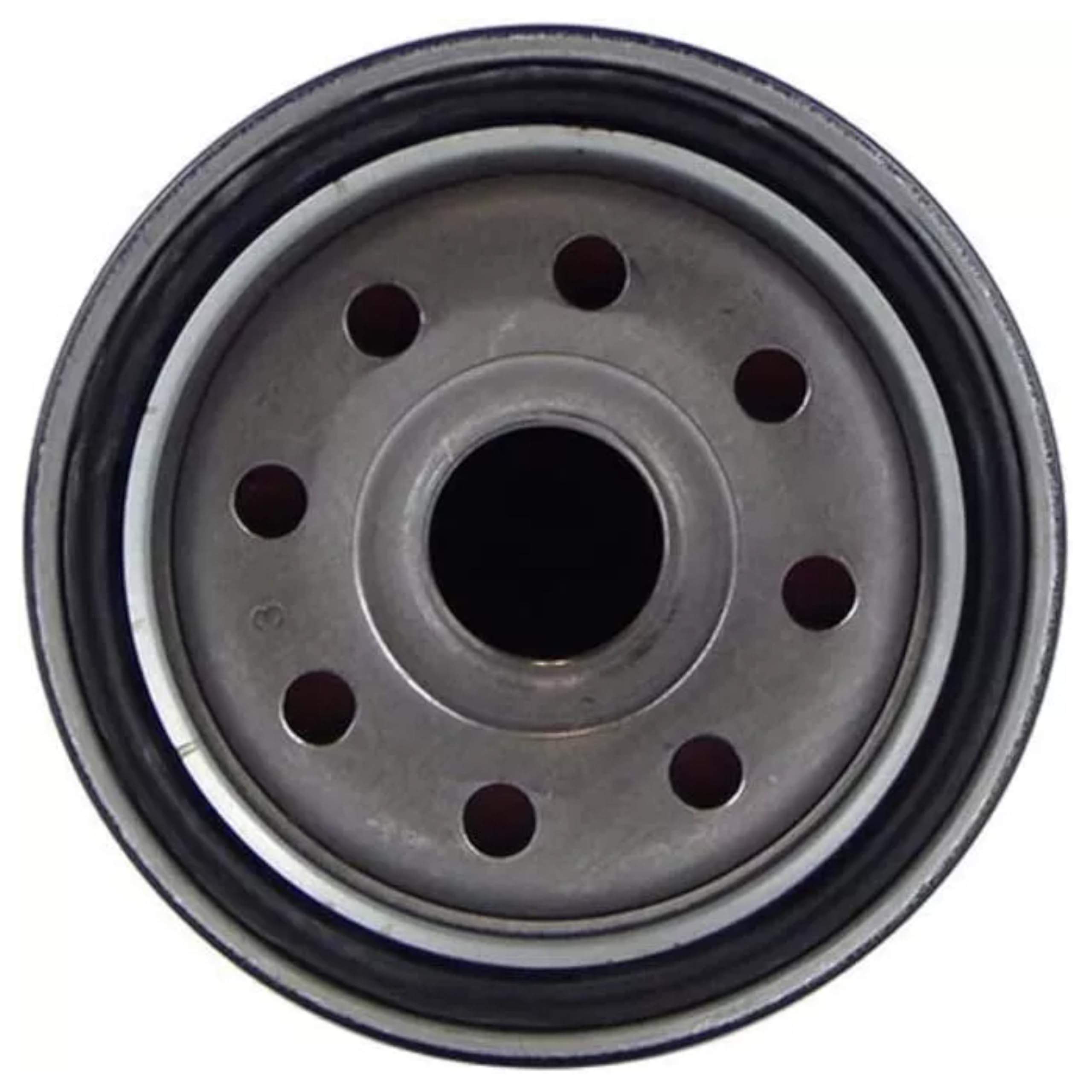 Yamaha oil filter side view shows OEM reliability for F-series engines