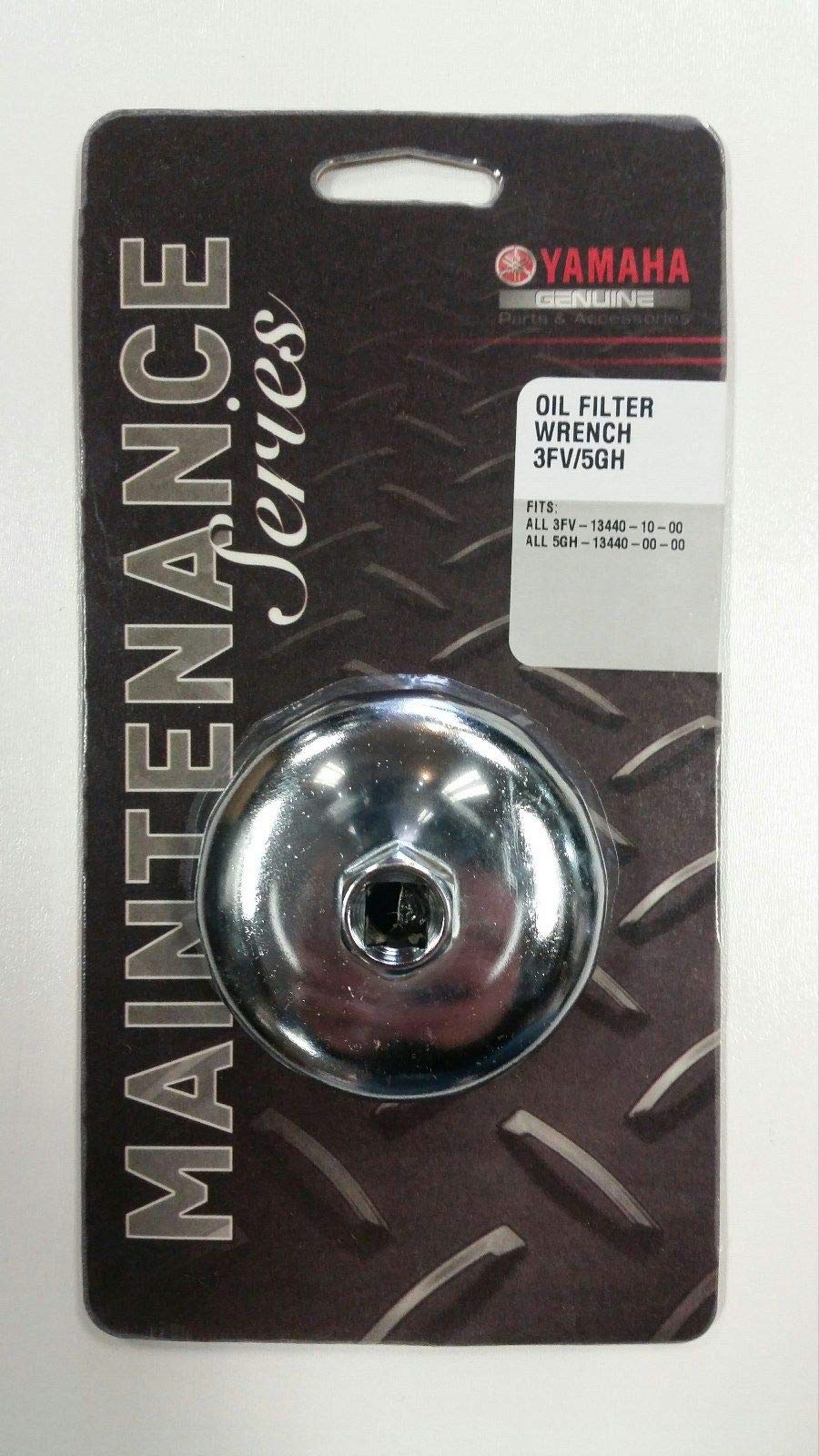 Yamaha Oil Filter Wrench on end-cap view for easy filter removal