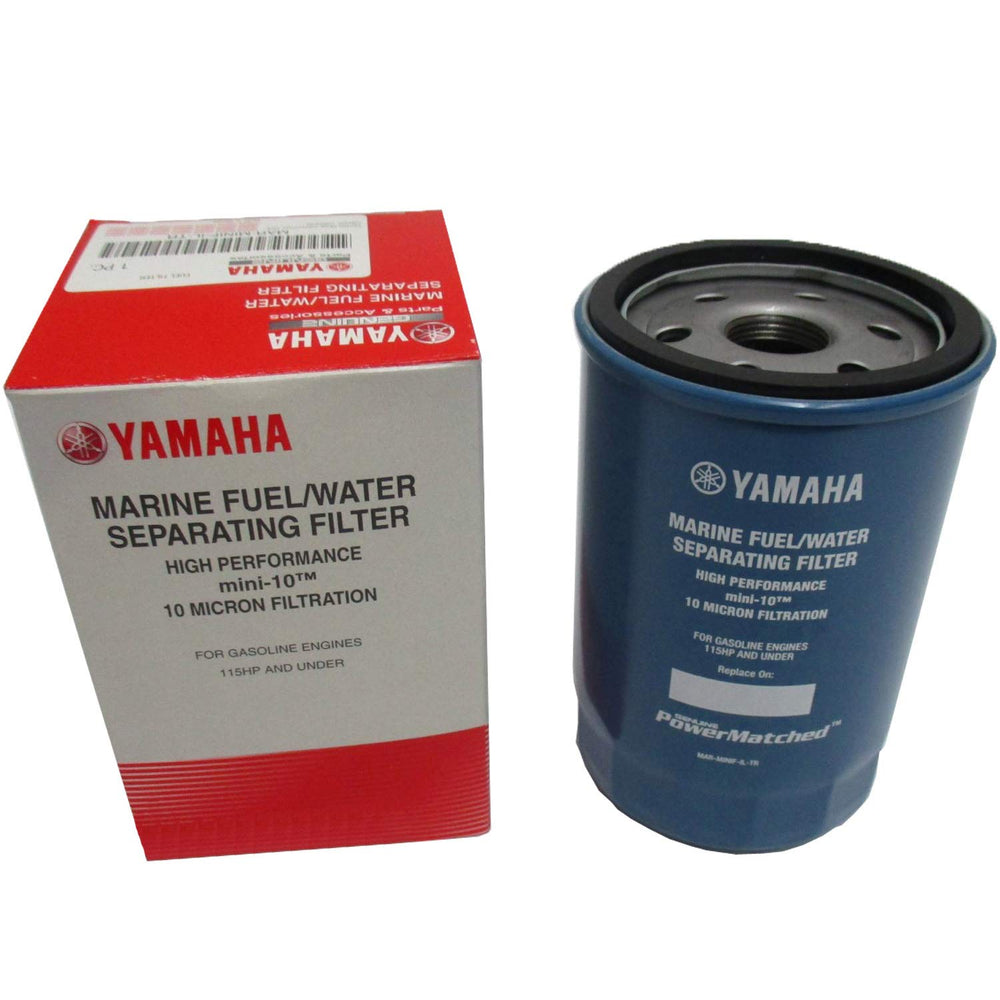 Yamaha Outboard Mini10 micron filter for fuel and water separation, engine protection.