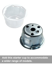 YAMAKATO recoil starter cup detail enabling smooth cord return