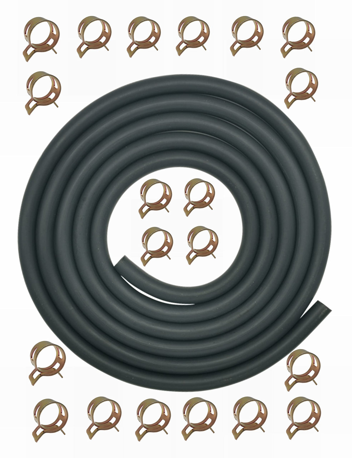 YAMAKATO 10 ft fuel line with 5/16 inch ID for flexible small-engine routing.