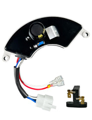 YAMAKATO AVR rectifier front view shows compact unit for stable power regulation.