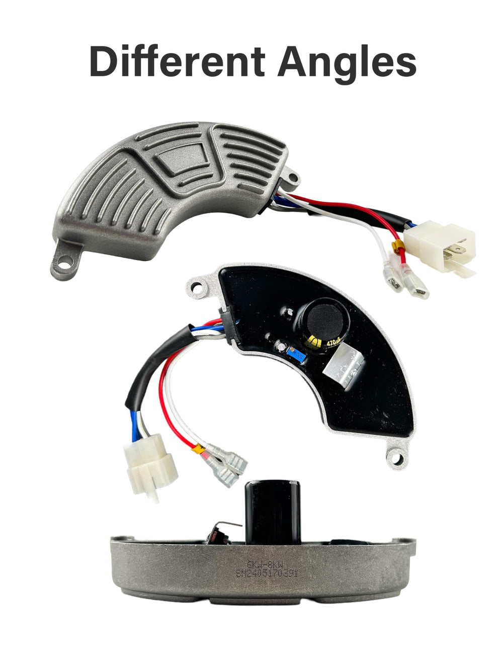 YAMAKATO AVR rectifier label closeup helps verify model and compatibility.