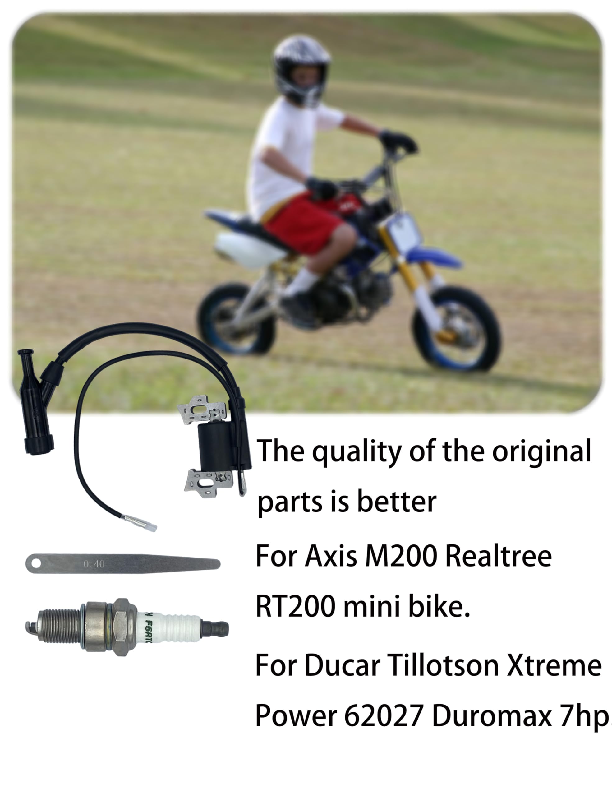 YAMAKATO coil kit supports 3250–4500W generators and log splitters