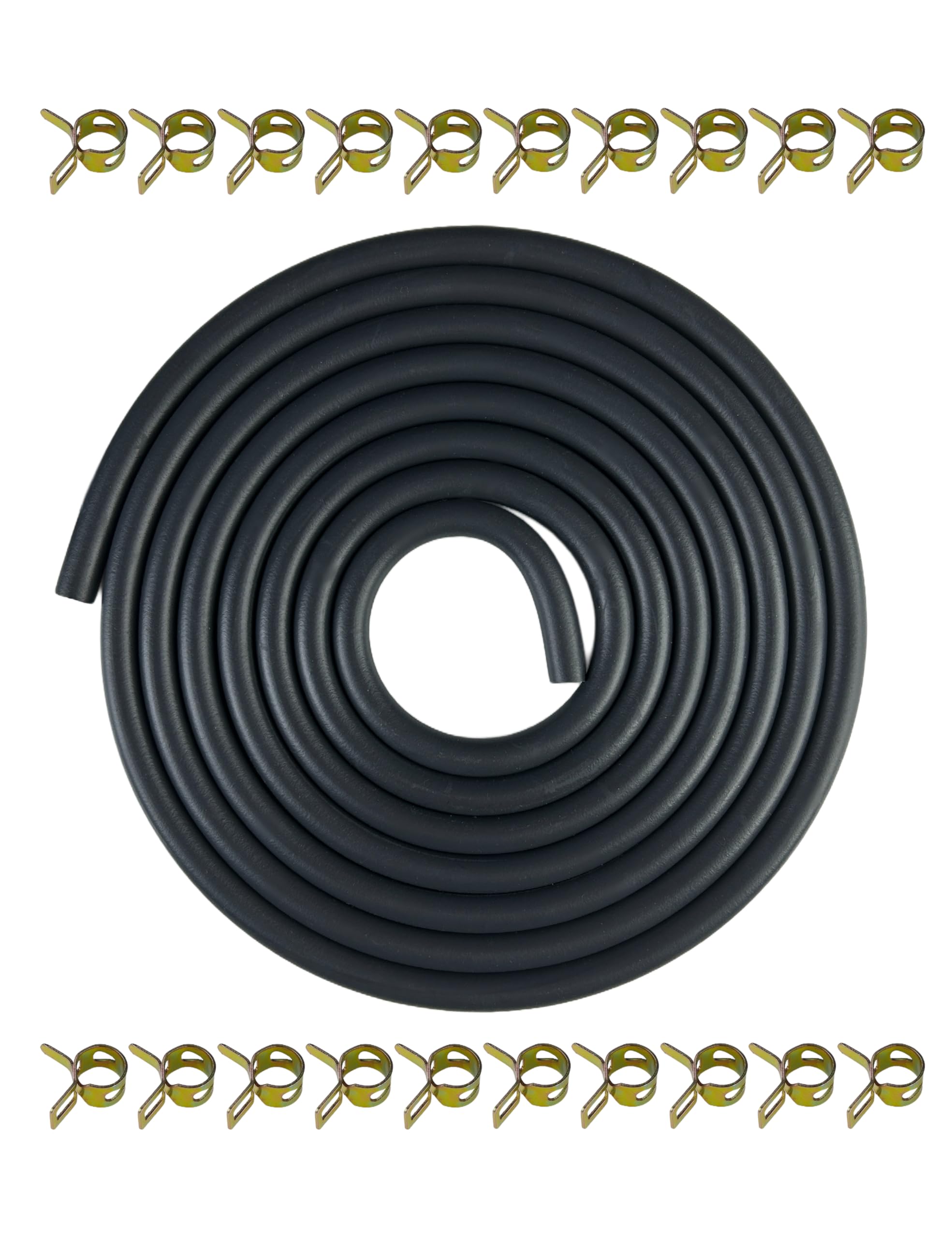 YAMAKATO fuel line 10ft 5.5mm ID, durable hose for versatile engines