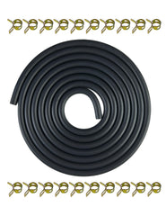 YAMAKATO fuel line 10ft 5.5mm ID, durable hose for versatile engines