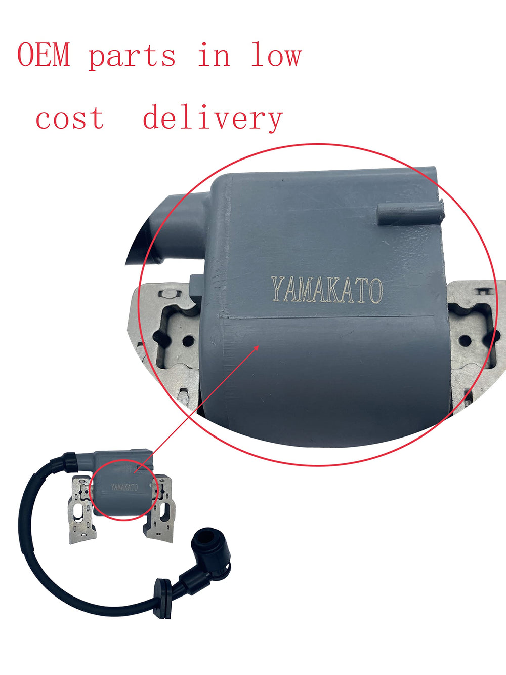 YAMAKATO GXV620 right ignition coil ensures reliable starts during heavy use