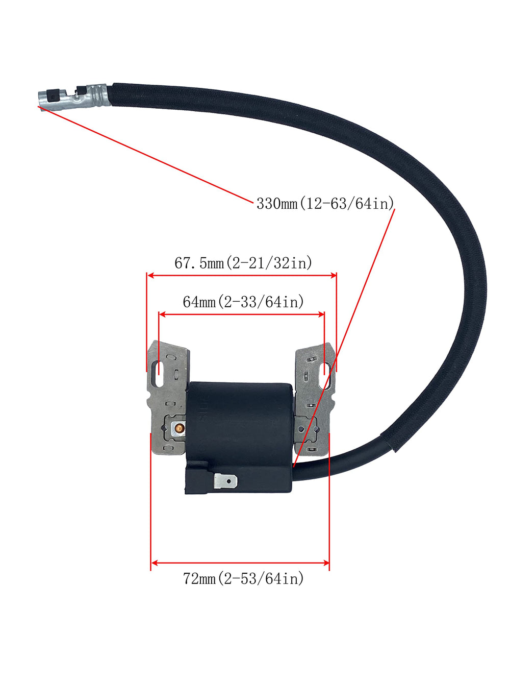 YAMAKATO ignition coil 2-pack for Craftsman engines supports smooth starts