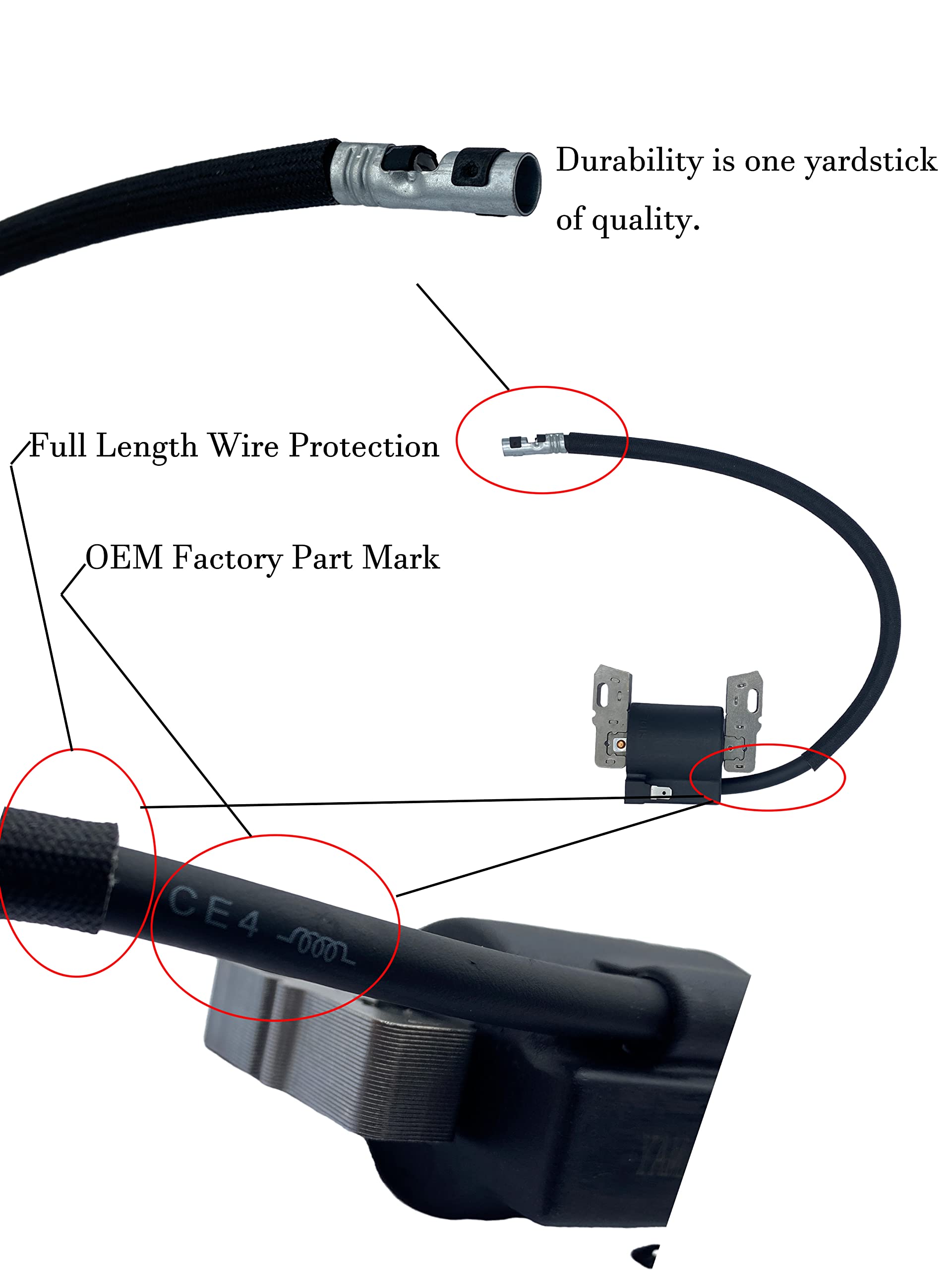 Bubble bag packaging protects the OEM part