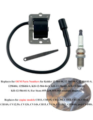 YAMAKATO ignition coil package includes spark plug and gauge