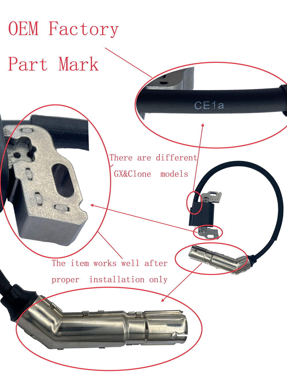 YAMAKATO ignition coil packaging showing complete replacement kit