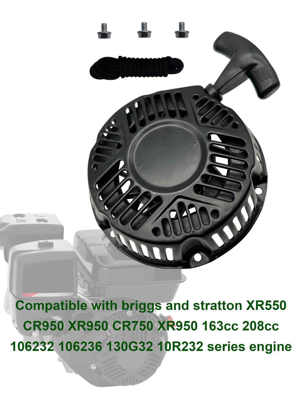 YAMAKATO in-use pull start tested for dependable starts