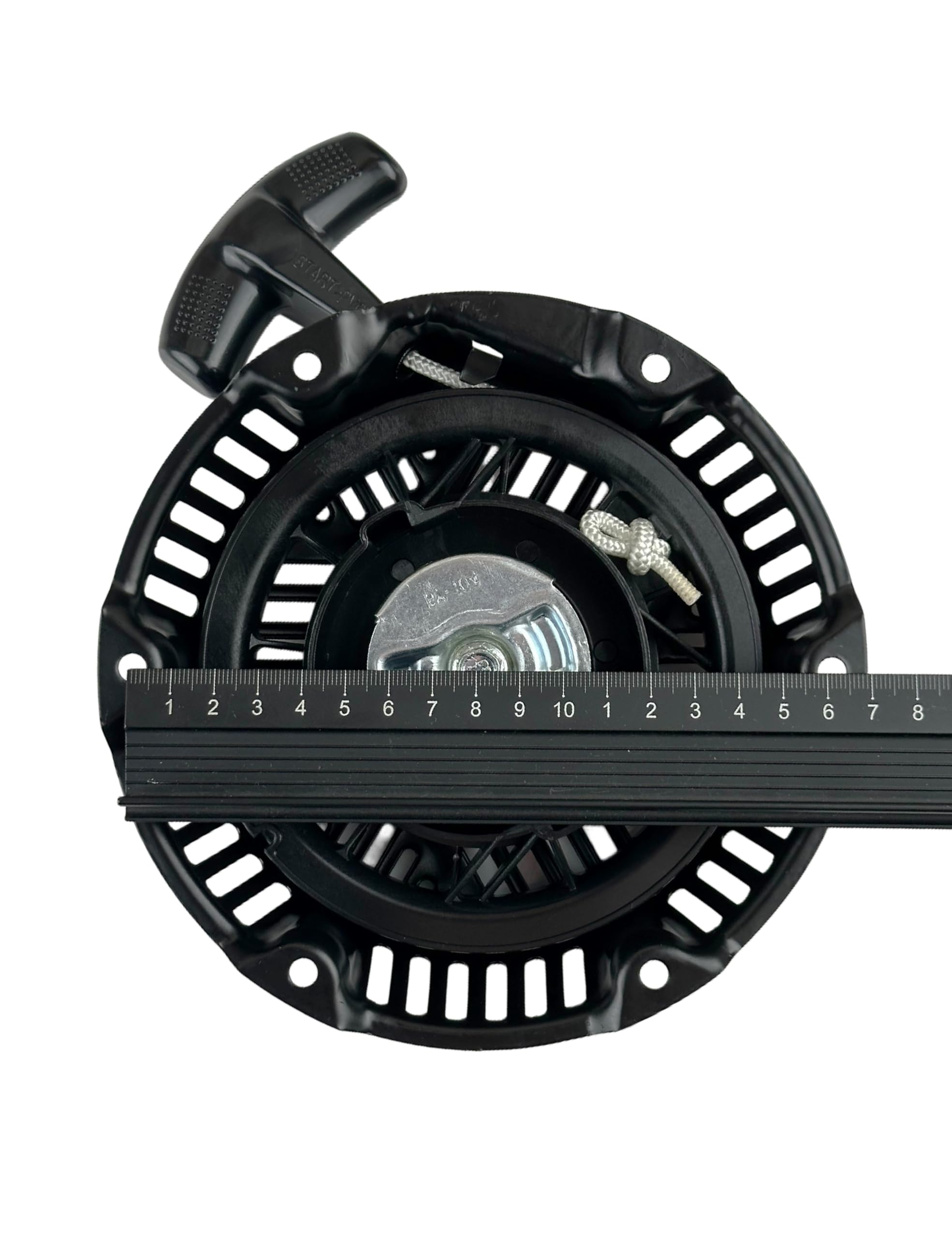 YAMAKATO package includes pull-start and mounting hardware for quick setup