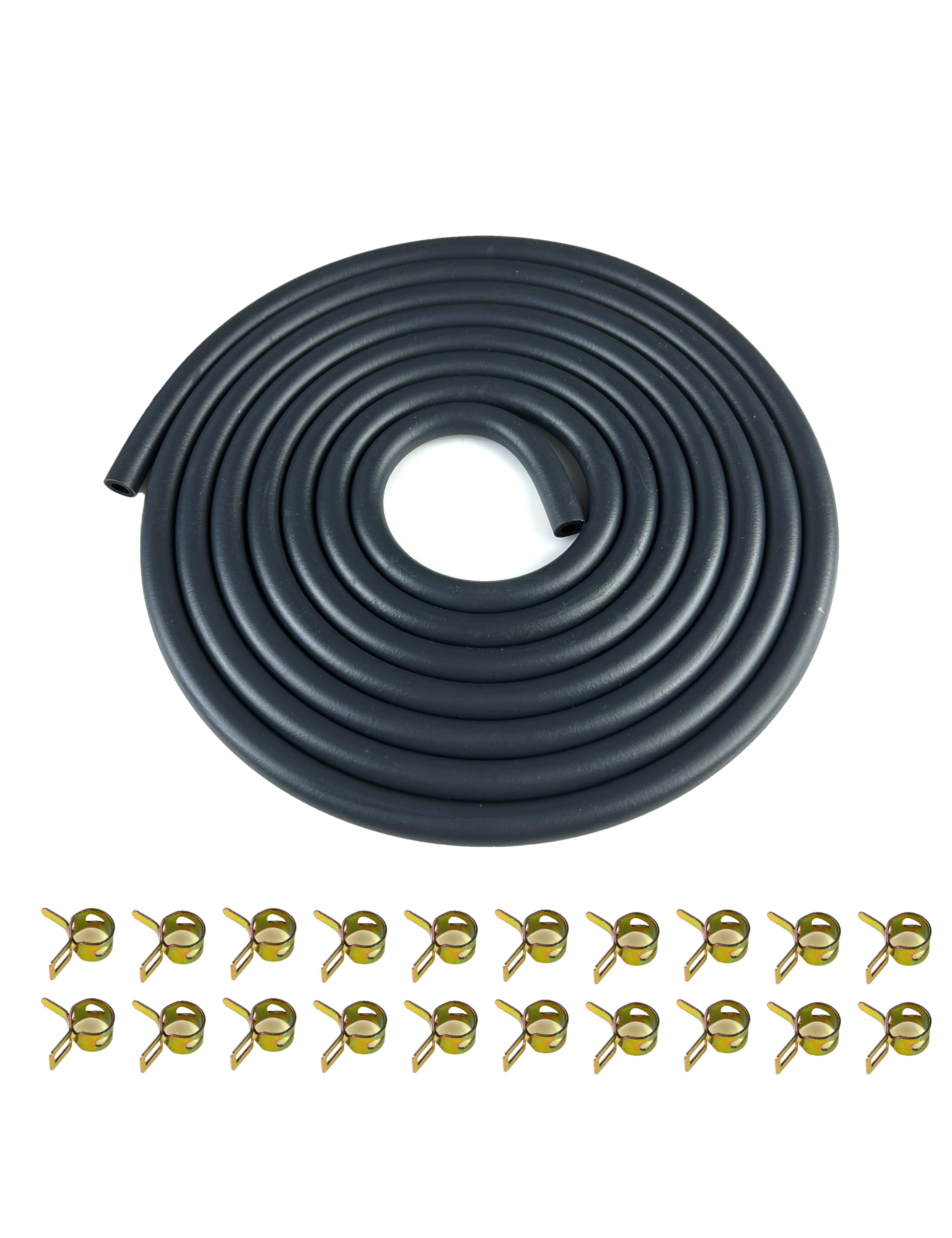 YAMAKATO packaging shows 10ft line and 20 clamps for ready setup