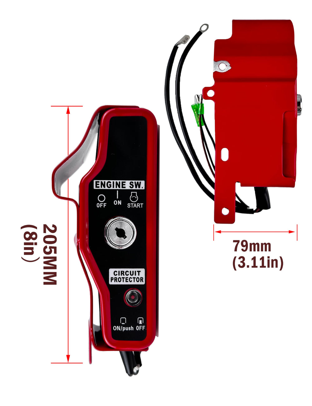 YAMAKATO packaging showing bolts included for installation