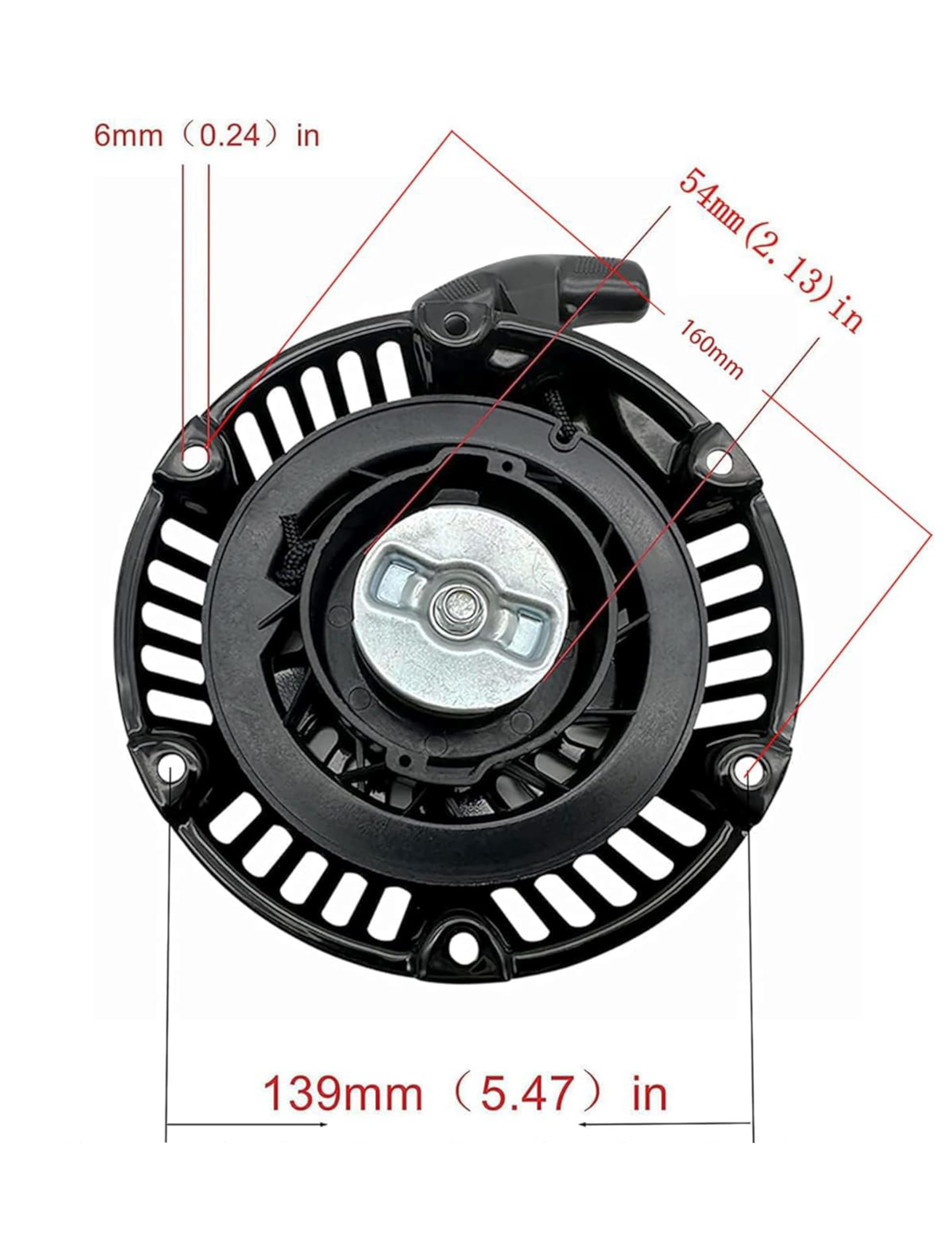 YAMAKATO pull rope cord replacement enables smooth engine cranking