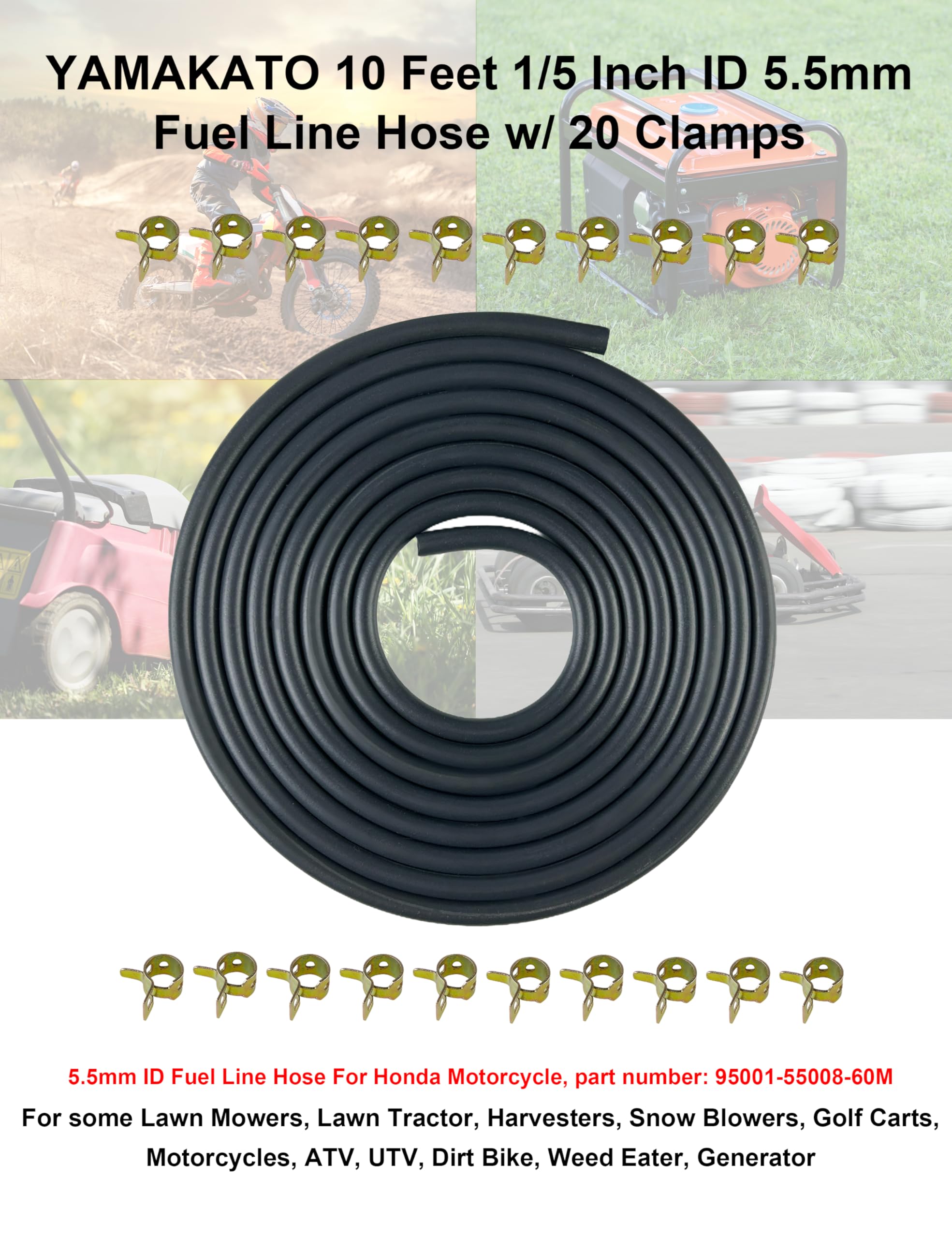 YAMAKATO stretchy two-layer hose demonstrates durability and even wrap