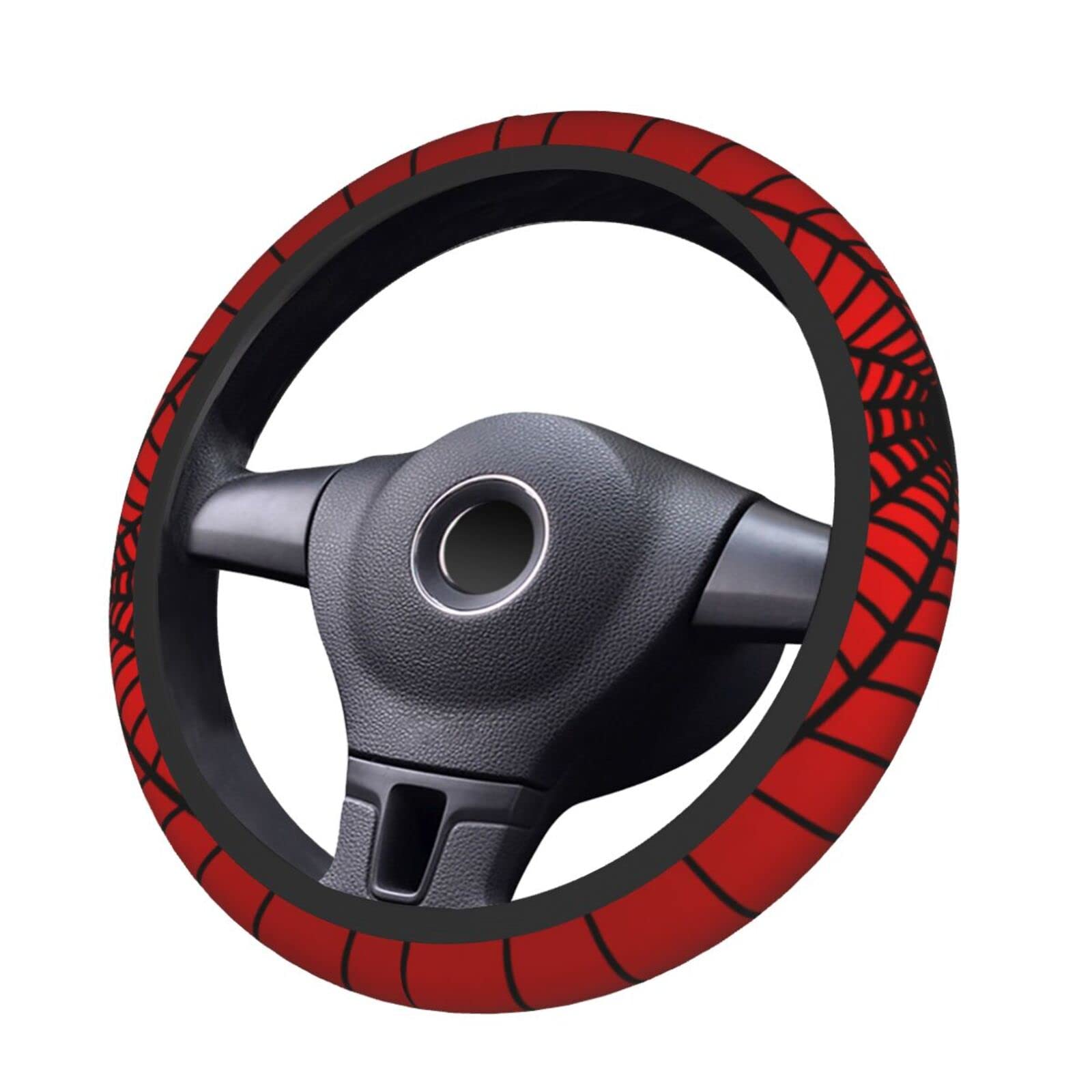 YANGDADA universal-fit steering cover fits 14.5-15.5 inch wheels