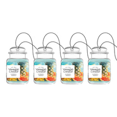 Yankee Candle Car Jar Ultimate Bahama Breeze pack provides long-lasting fragrance.