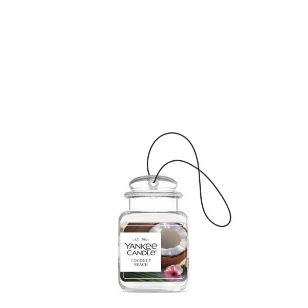 Rearview mirror hanging Car Jar Ultimate Coconut Beach boosts car scent
